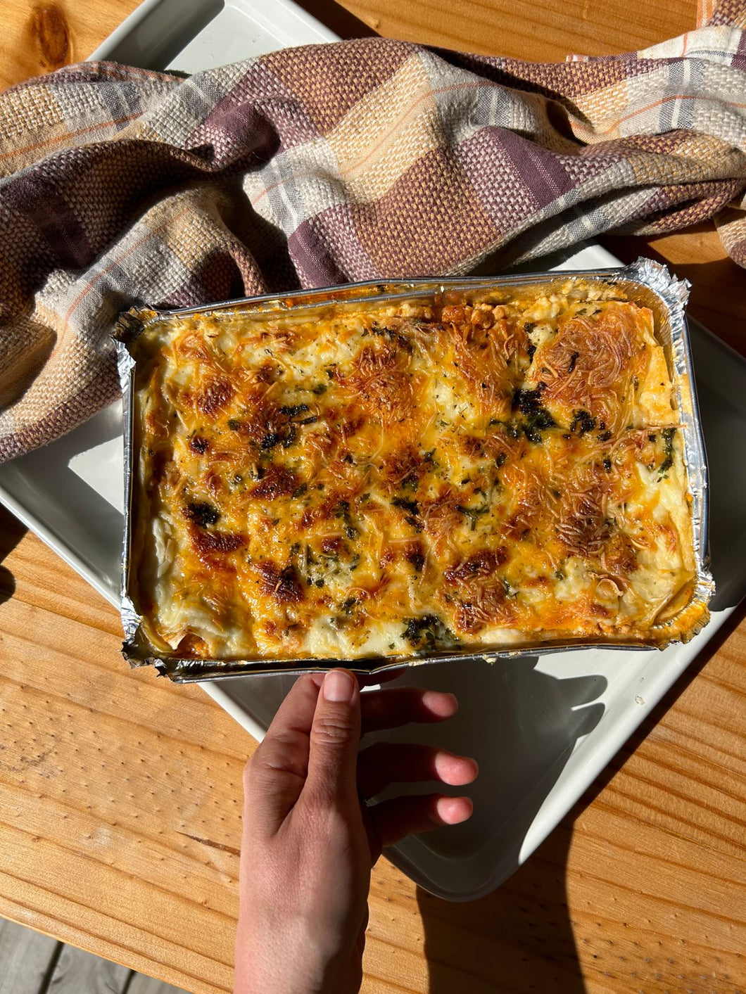 Cheesy Chicken Mince Lasagna - 1.2 kg