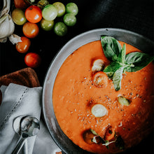 Load image into Gallery viewer, Cream Tomato and Fresh Basil Soup ~ 500ml
